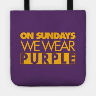 Sunday Purple II Tote