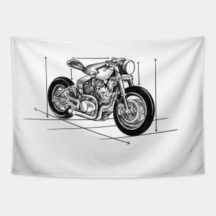 cafe racer Tapestry