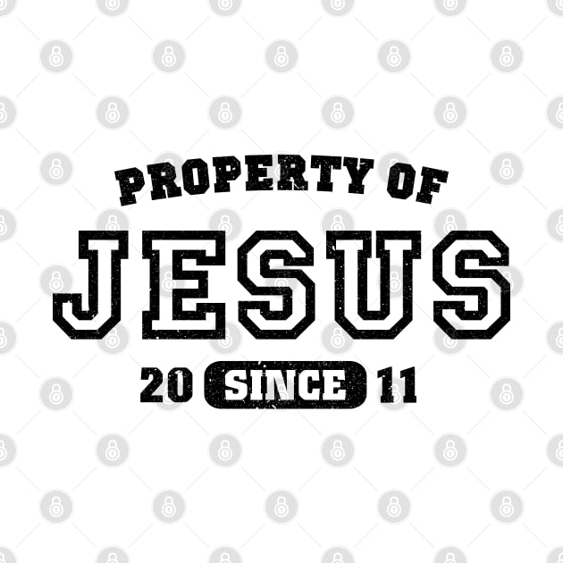 Property of Jesus since 2011 by CamcoGraphics