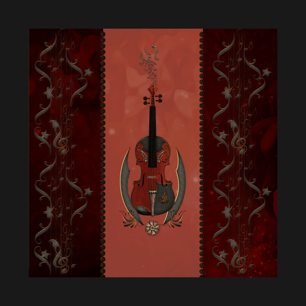 Wonderful elegant steampunk violin by Nicky2342