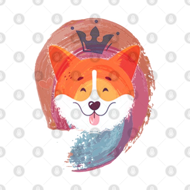 Corgi king by GAGO5