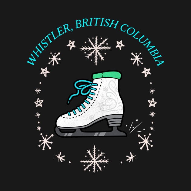 Whistler, British Columbia Ice Skating by Mountain Morning Graphics