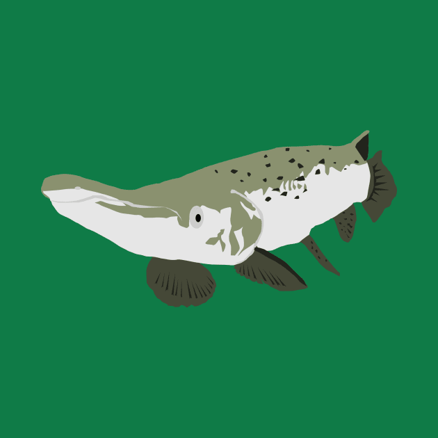 Alligator Gar by stargatedalek