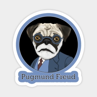 Pugmund Freud Magnet