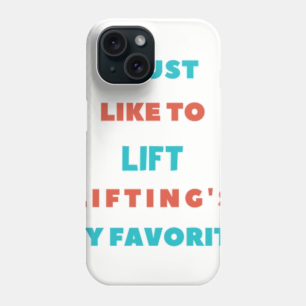 Elf Gym Lifting Phone Case by DOGwithBLANKET