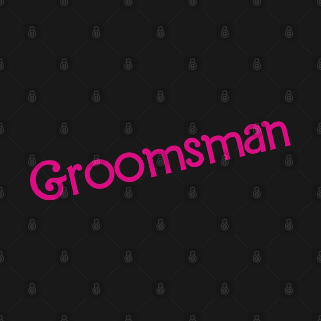 Groomsman Barbie by byb