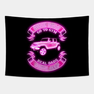 Some dads jeep marge Tapestry