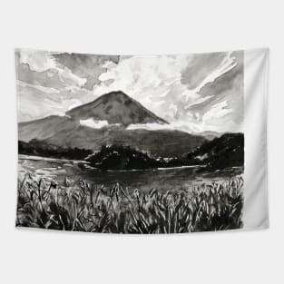 FujiSan Inktober #1 Tapestry