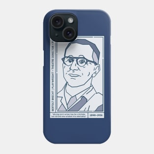 Bertolt Brecht Literary Giant Phone Case