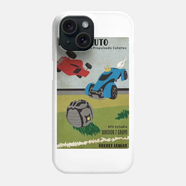 Rocket League (2015) Fan-Made Poster Phone Case by bobbuel