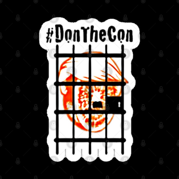 Don The Con Sticker - Front by SubversiveWare