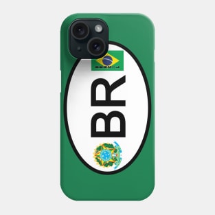 Brazil car country code Phone Case