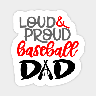 Baseball Dad Magnet