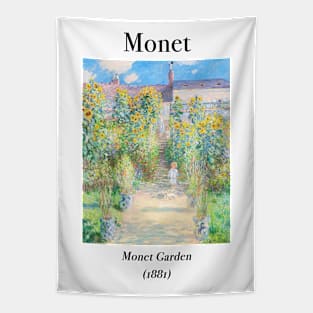 Claude Monet Garden Tapestry