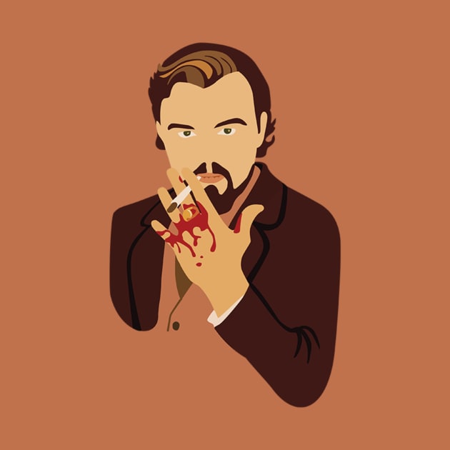 Leonardo Dicaprio as Calvin Candy (Django unchained , Quentin Tarantino) by NOSSIKKO