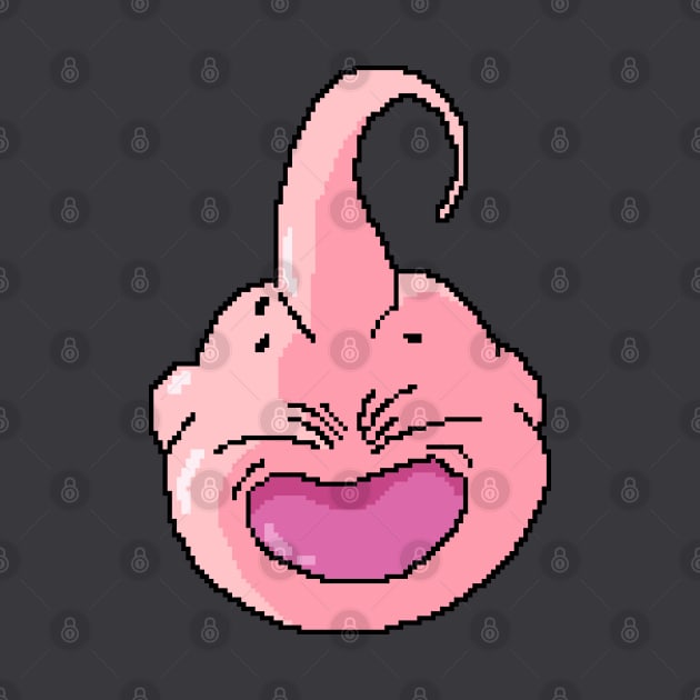 Fat Buu Pixel Art by GeekLevelAsian