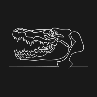 Crocodile skull T-Shirt