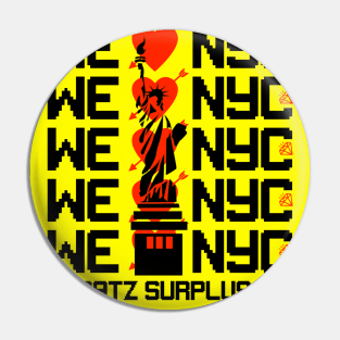 WE LUV NYC Pin