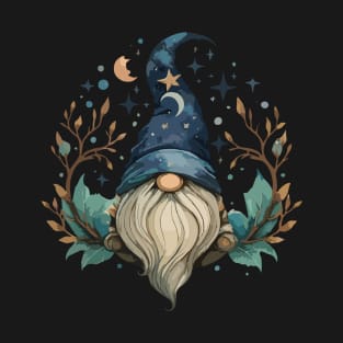 Watercolor Gnome Nordic Folklore Scandinavian Gnome T-Shirt