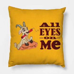 Goat Trick! All eyes on me! Pillow