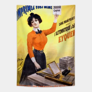 Vintage Advertising Poster France Eyquem Tapestry