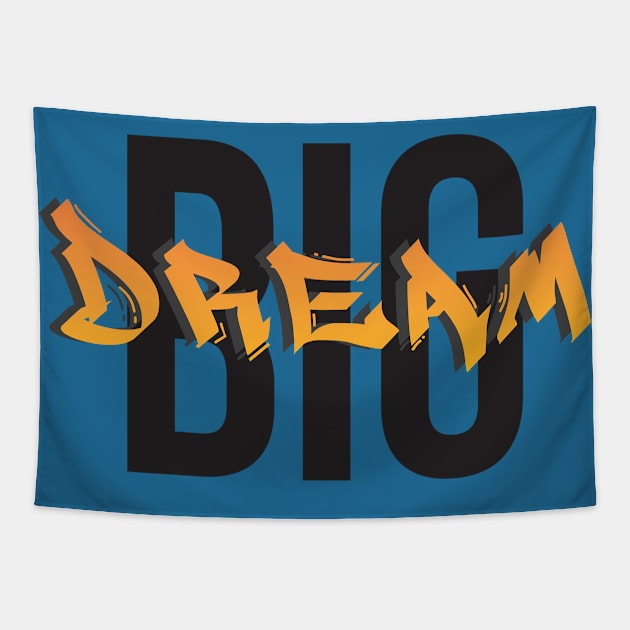 Dream Big Tapestry by S3_Illustration