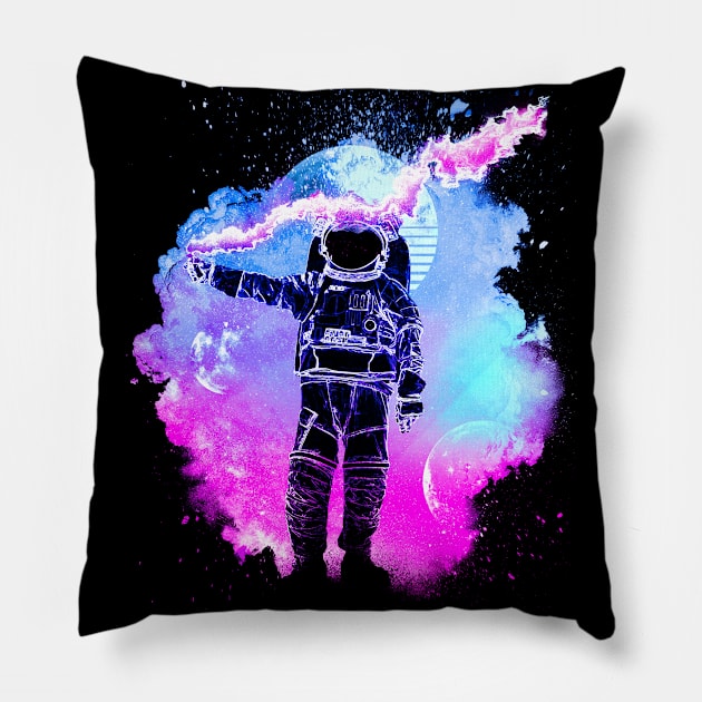 Soul of Astronaut Pillow by Donnie