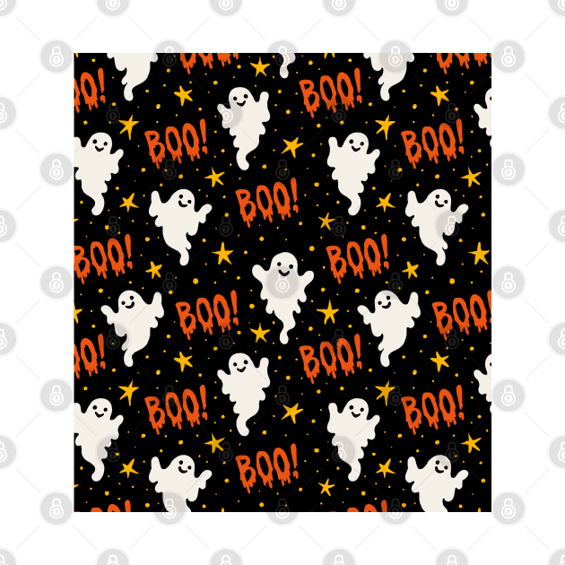 Boo! Halloween Ghosts by Spookish Delight