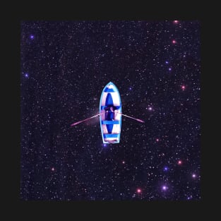 Boating In Space T-Shirt