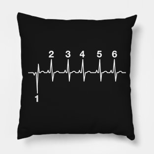 Motorcycle Gears Heartbeat Pillow