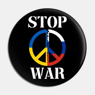 Stop the war in Ukraine Pin