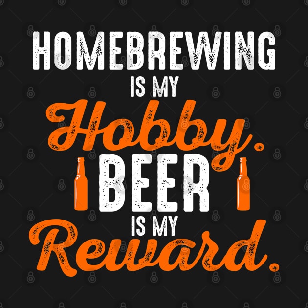 Homebrewing is my hobby, beer is my reward by indigosstuff