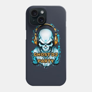 Haloween ghosts DJ party Phone Case