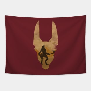 Shadow of Anubis Tapestry