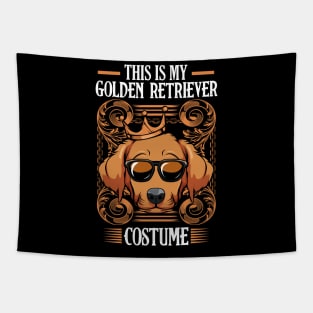 This Is My Golden Retriever Costume - Funny Retriever Dogs Tapestry