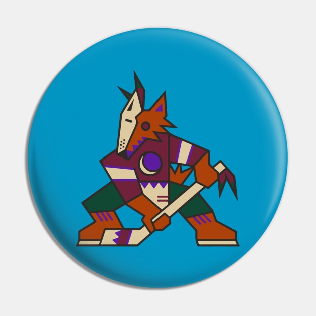 Phoenix Coyote Pin by nesterenko