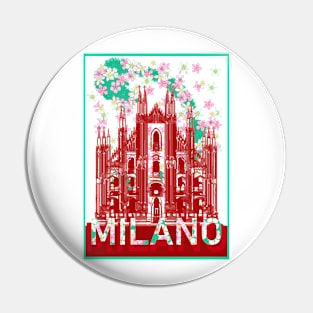 SPRING IN MILANO Pin