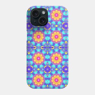 Psychedelic Floral Pattern Phone Case