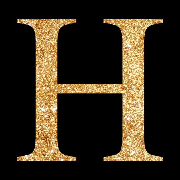 Gold H by lolosenese