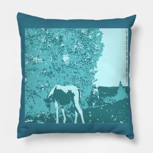 freespirit with horse Pillow