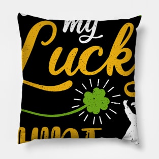 Judo This is My Lucky Shirt St Patrick's Day Pillow