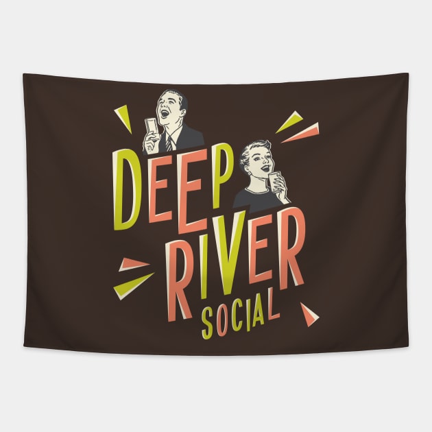 Deep River Social Tapestry by MrMikeBax