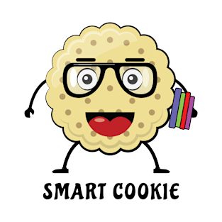 Smart Cookie - Funny Cartoon Illustration T-Shirt