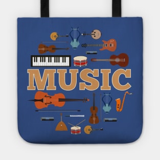 Music concept Tote