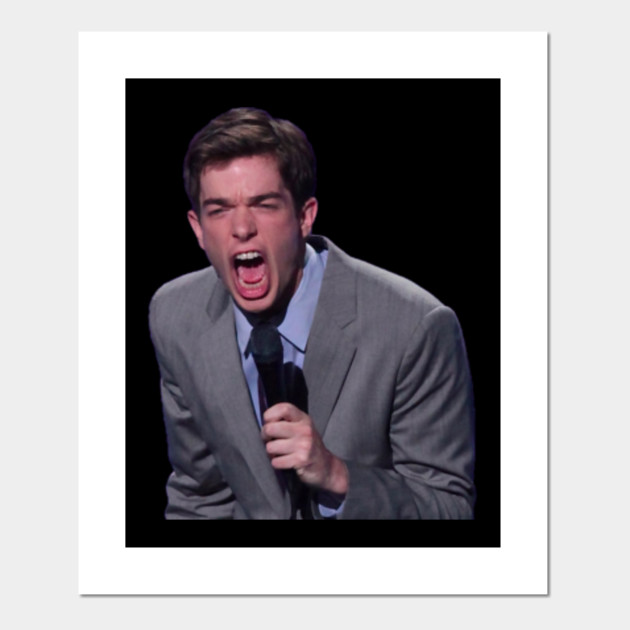 No John Mulaney Poster Und Kunst Teepublic De