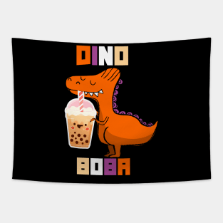 DINO BOBA funny Tapestry