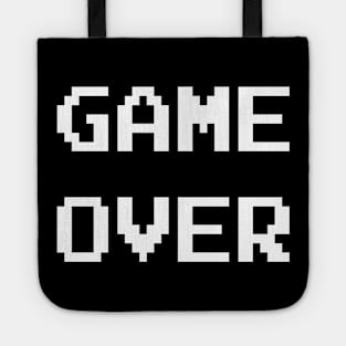 Game Over Blood Evil Retro Gamer Humor Gift Men Women Kid Tote