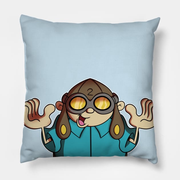 Numbuh 2 - Kids Next Door Pillow by Numbuh3Cheers