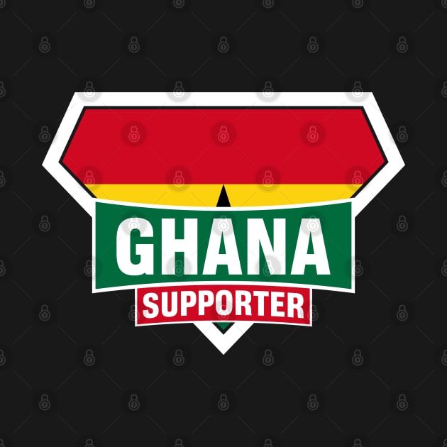 Ghana Super Flag Supporter by ASUPERSTORE