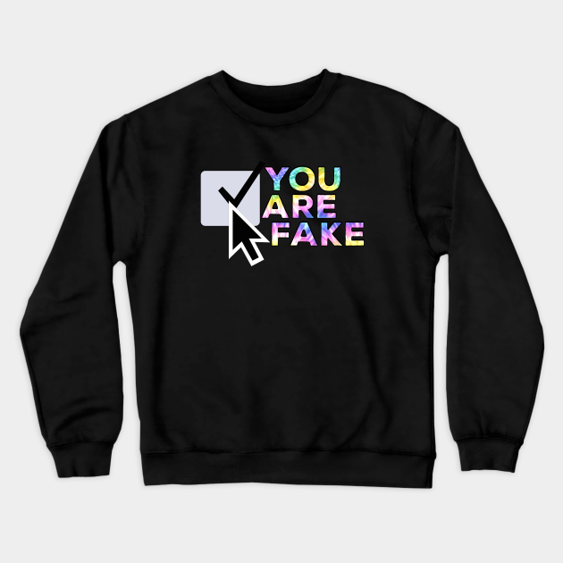 no more fake friends sweatshirt